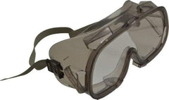 Jackson Safety - Size Universal, Clear Polycarbonate Anti-Fog & Scratch Resistant Lens, Safety Goggles - Indirect Vent, Clear Polycarbonate Frame, Over the Glass Style - Industrial Tool & Supply