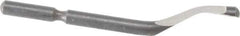 Shaviv - Left-Handed High Speed Steel Deburring Swivel Blade - Use on Hole Edge & Straight Edge Surfaces, Adjustable - Industrial Tool & Supply