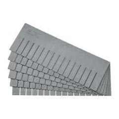Quantum Storage - 22.4" Wide x 8" High, Gray Bin Divider - Use with DG93080CO - Industrial Tool & Supply