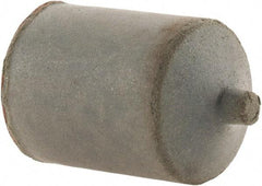 Cratex - 7/8" Max Diam x 1-1/4" Long, Cone, Rubberized Point - Very Fine Grade, Silicon Carbide, 1/4" Arbor Hole, Unmounted - Industrial Tool & Supply