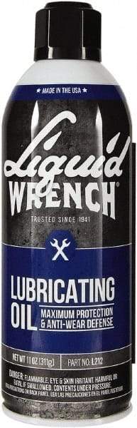 Liquid Wrench - 15 oz Aerosol Can Automotive Multi-Use Lubricant - Naphthenic Petroleum Distillate, 132°F Resistance - Industrial Tool & Supply