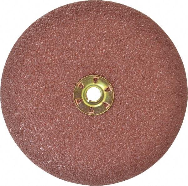 3M - 7" Diam 36 Grit Fiber Disc - Very Coarse Grade, Ceramic, 8,600 Max RPM, Series 982C - Industrial Tool & Supply