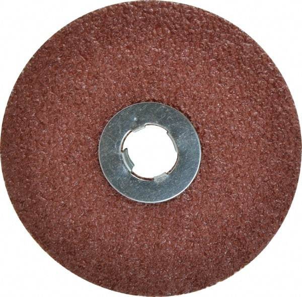 3M - 5" Diam 36+ Grit Fiber Disc - Very Coarse Grade, Ceramic, 12,000 Max RPM, Series 982C - Industrial Tool & Supply
