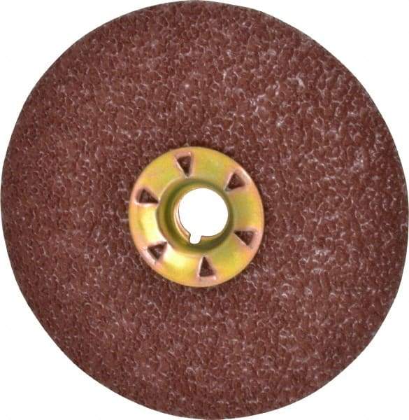 3M - 4-1/2" Diam 36+ Grit Fiber Disc - Very Coarse Grade, Ceramic, 13,300 Max RPM, Series 982C - Industrial Tool & Supply