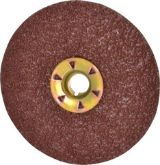 3M - 4-1/2" Diam 36+ Grit Fiber Disc - Very Coarse Grade, Ceramic, 13,300 Max RPM, Series 982C - Industrial Tool & Supply