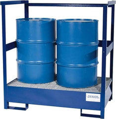 Denios - Mobile Spill Containment Type: Stackable Transport Pallet Number of Drums: 2 - Industrial Tool & Supply