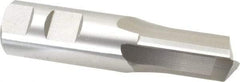 Hertel - 1" Diam, 1-5/8" LOC, 2 Flute High Speed Steel Keyway End Mill - Straight Flute, Uncoated, 1" Shank Diam, 4-1/8" OAL, 0° Helix, Centercutting - Industrial Tool & Supply
