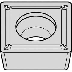 Kennametal - SCMT431 LF Grade KCM25B Carbide Turning Insert - TiOCN Finish, 90° Square, 1/2" Inscr Circle, 3/16" Thick, 1/64" Corner Radius - Industrial Tool & Supply