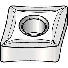 Kennametal - CNMP432 K Grade KCP25B Carbide Turning Insert - TiOCN Finish, 80° Diamond, 1/2" Inscr Circle, 3/16" Thick, 1/32" Corner Radius - Industrial Tool & Supply