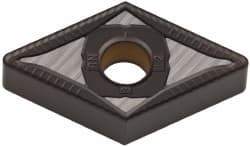 Kennametal - DNMG543 RN Grade KCP25 Carbide Turning Insert - TiCN/Al2O3 Finish, 55° Diamond, 5/8" Inscr Circle, 1/4" Thick, 3/64" Corner Radius - Industrial Tool & Supply