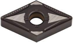 Kennametal - DNMG543 MN Grade KCP30 Carbide Turning Insert - TiN/TiCN/Al2O3 Finish, 55° Diamond, 5/8" Inscr Circle, 1/4" Thick, 3/64" Corner Radius - Industrial Tool & Supply
