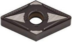 Kennametal - DNMG543 MN Grade KCP30 Carbide Turning Insert - TiN/TiCN/Al2O3 Finish, 55° Diamond, 5/8" Inscr Circle, 1/4" Thick, 3/64" Corner Radius - Industrial Tool & Supply