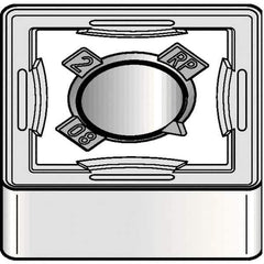 Kennametal - SNMG432 RP Grade KCP25B Carbide Turning Insert - TiOCN Finish, 90° Square, 1/2" Inscr Circle, 3/16" Thick, 1/32" Corner Radius - Industrial Tool & Supply