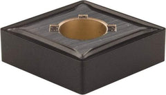 Kennametal - CNMG642 MP Grade KCM25 Carbide Turning Insert - TiN/TiCN/Al2O3 Finish, 80° Diamond, 3/4" Inscr Circle, 1/4" Thick, 1/32" Corner Radius - Industrial Tool & Supply