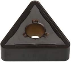 Kennametal - TNMG666 RP Grade KCM25 Carbide Turning Insert - TiCN/Al2O3 Finish, 60° Triangle, 3/4" Inscr Circle, 3/8" Thick, 3/32" Corner Radius - Industrial Tool & Supply