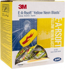 3M - Disposable, Uncorded, 33 dB Earplugs - Yellow, 200 Pairs - Industrial Tool & Supply