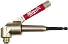 Milwaukee Tool - Power Drill Right Angle Drive Attachment - For 1/4" Hex Drills - Industrial Tool & Supply