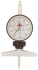 SPI - Dial Depth Gages Maximum Measurement (Inch): 7 Maximum Measurement (Decimal Inch): 7.0000 - Industrial Tool & Supply