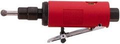 Sioux Tools - 1/4" Collet, Straight Handle, Straight Air Die Grinder - 26,000 RPM, Front Exhaust, 16 CFM, 0.3 hp, 6.21 bar, 1/4 NPT - Industrial Tool & Supply