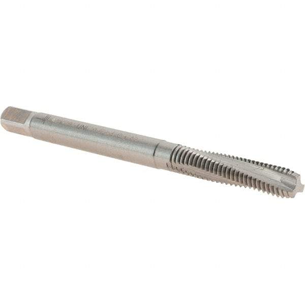 Walter-Prototyp - #10-32 UNF 3 Flute 3B Modified Bottoming Spiral Flute Tap - Powdered Metal, Bright Finish, 2-3/8" OAL, Right Hand Flute, Right Hand Thread, Series A234101 - Industrial Tool & Supply