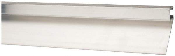 PRO-SOURCE - #7 Reverse Flange Edging - Polypropylene, 72" Long, Aluminum Handle - Industrial Tool & Supply