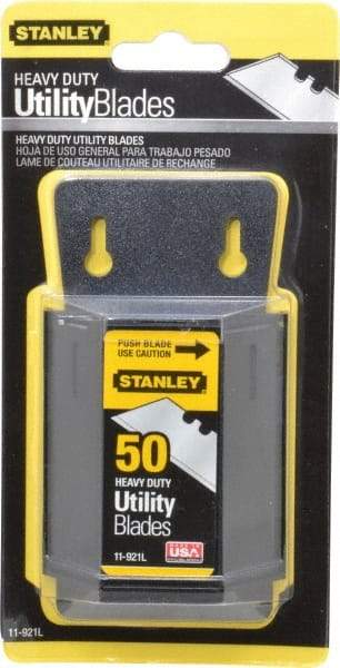 Stanley - Carbon Steel Blade Dispenser - Carbon Steel, for Use with Most Utlilty Blades - Industrial Tool & Supply