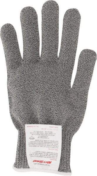 PIP - Size L (9), ANSI Cut Lvl A7, Puncture Lvl 0, Dyneema/Stainless Steel/Synthetic Fiber Cut Resistant Gloves - 10" Long, Knit Wrist, Gray, Ambidextrous - Industrial Tool & Supply