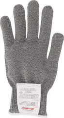 PIP - Size L (9), ANSI Cut Lvl A7, Puncture Lvl 0, Dyneema/Stainless Steel/Synthetic Fiber Cut Resistant Gloves - 10" Long, Knit Wrist, Gray, Ambidextrous - Industrial Tool & Supply