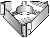 Kennametal - 16NR Internal Right Hand ISO Laydown Threading Insert - Grade KU25T, TiAlN/TiN Coated Carbide, 9.53mm Inscribed Circle - Industrial Tool & Supply