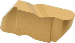 Kennametal - 4125NR Grade KC850, 6.35mm Cutting Width Carbide Grooving Insert - 6.35mm Max Depth of Cut, Right Hand, 3.18mm Corner Radius, TiC/TiCN/TiN Finish - Industrial Tool & Supply