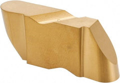 Kennametal - 4125NR Grade KC850, 6.35mm Cutting Width Carbide Grooving Insert - 6.35mm Max Depth of Cut, Left Hand, 3.18mm Corner Radius, TiC/TiCN/TiN Finish - Industrial Tool & Supply