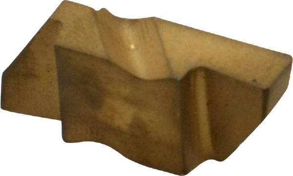 Kennametal - 4189NG Grade KC850, 4.8mm Cutting Width Carbide Grooving Insert - 6.35mm Max Depth of Cut, Right Hand, 0.57mm Corner Radius, TiC/TiCN/TiN Finish - Industrial Tool & Supply