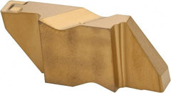 Kennametal - 4189NG K Grade KC850, 4.8mm Cutting Width Carbide Grooving Insert - 6.35mm Max Depth of Cut, Left Hand, 0.57mm Corner Radius, TiC/TiCN/TiN Finish - Industrial Tool & Supply