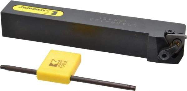 Kennametal - External Thread, Right Hand Cut, 19.05mm Shank Width x 19.05mm Shank Height Indexable Threading Toolholder - 127mm OAL, LT 16ER Insert Compatibility, LSAS Toolholder, Series LT Threading - Industrial Tool & Supply