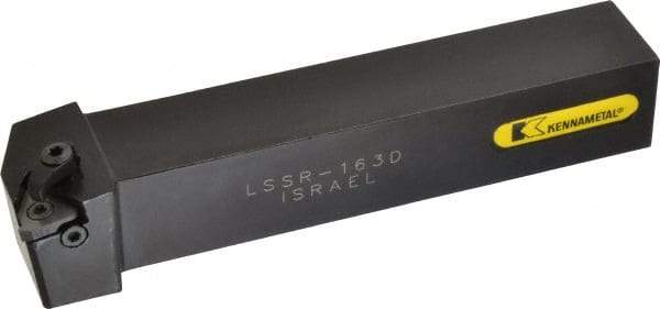 Kennametal - External Thread, Right Hand Cut, 25.4mm Shank Width x 25.4mm Shank Height Indexable Threading Toolholder - 152.4mm OAL, LT 16ER Insert Compatibility, LSS Toolholder, Series LT Threading - Industrial Tool & Supply