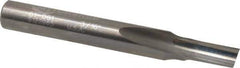 Onsrud - 3/16" Diam, 1/4" Shank Diam, 3/8" Length of Cut, 1 Flute Single Edge Straight Router Bit - 2" Overall Length, Right Hand Cut, Solid Carbide - Industrial Tool & Supply