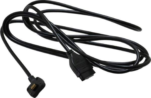 Mitutoyo - Micrometer SPC Cable - Use with 293 Series Coolant Proof Micrometers - Industrial Tool & Supply