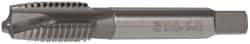 OSG - 5/8-11 UNC, 3 Flute, Bright Finish, High Speed Steel Spiral Point Tap - Plug Chamfer, Right Hand Thread, 3-13/16" OAL, 1-13/16" Thread Length, 0.48" Shank Diam - Exact Industrial Supply