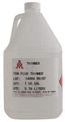 Flux & Soldering Chemicals; Type: Universal Flux Thinner; Flux Thinner; Volume Capacity: 1 Gal.; Container Type: Bottle; Container Type: Bottle; Type: Universal Flux Thinner; Flux Thinner; Container Size: 1 gal; Type: Universal Flux Thinner; Flux Thinner;