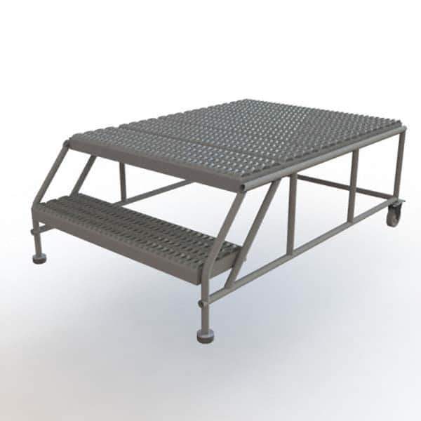 TRI-ARC - Rolling & Wall Mounted Ladders & Platforms Type: Rolling Work Platform Style: Steel Work Platform - Industrial Tool & Supply