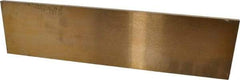 Value Collection - 1/4 Inch Thick x 3 Inch Wide x 12 Inch Long, Ground Bearing Bronze Rectangular Bar - Alloy SAE 660 (CDA 932) - Industrial Tool & Supply
