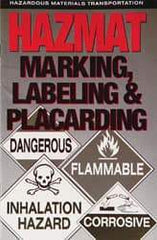 NMC - HazMat Marketing Labeling and Placarding Regulatory Compliance Manual - English, Laboratory Safety Series - Industrial Tool & Supply