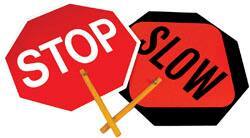 NMC - "Stop", 18" Wide x 18" High, Aluminum Stop & Yield Signs - Octagon, Handheld Mount - Industrial Tool & Supply
