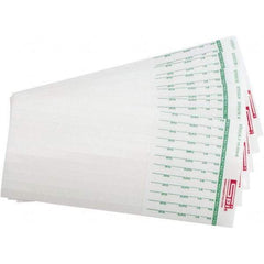 SPI - Calibration Label - Legend: Calibration, English, Green & White, 6" Long x 1/4" High, No Coating - Industrial Tool & Supply