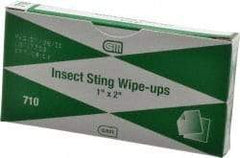 Medique - Pain Relief Wipe - Packet, Sting Relief Wipe, Unitized Kit Packing - Industrial Tool & Supply
