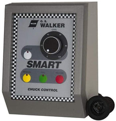 Walker - 300 W, 110 V Electromagnetic Chuck Variable Power Control - Automatic Release, 115 V, DC Max Output Voltage - Industrial Tool & Supply