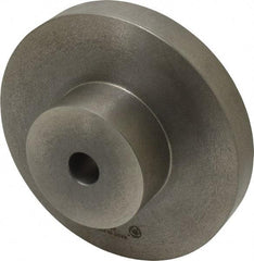 Bison - Adapter Back Plate for 8" Diam Self Centering Lathe Chucks - 0.98" Through Hole Diam, 4.02mm ID, 8.3" OD, 1.18" Flange Height, Cast Iron - Industrial Tool & Supply