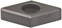 Kennametal - 1/2" Inscribed Circle, Diamond (Shape) Boring Bar Shim for Indexables - 3/16" Thick, IDSN Shim Style, Negative Rake - Industrial Tool & Supply