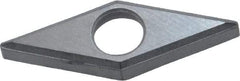 Kennametal - 3/8" Inscribed Circle, Diamond (Shape) Turning Shim for Indexables - 1/8" Thick, SKVN Shim Style - Industrial Tool & Supply