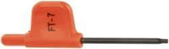 Kennametal - T7 Torx Drive, Flag Handle Driver for Indexable Tools - Compatible with Insert Screws - Industrial Tool & Supply